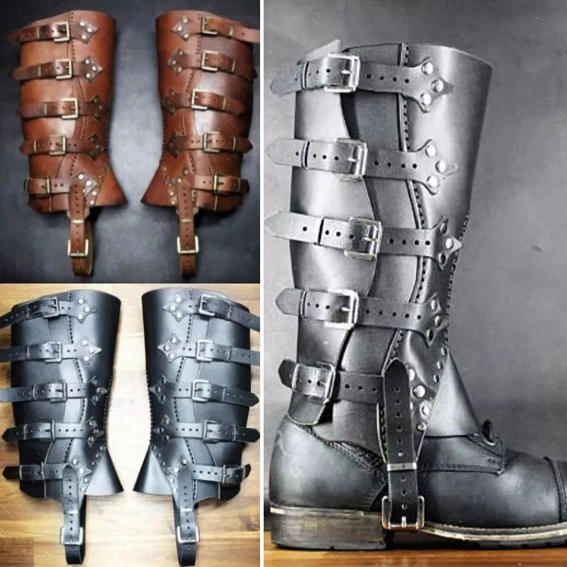 Anime Cosplay Armor - Medieval Leg Shin Guards Knight Warrior