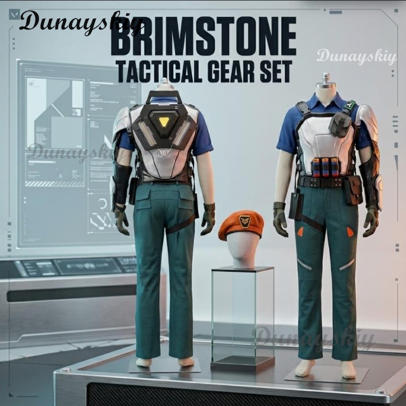Anime Cosplay Event - Brimstone Cosplay Costume from VALORANT 3D