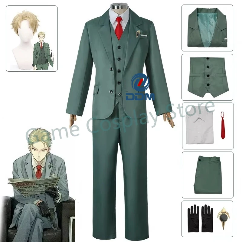 Spy Family Outfit - Loid Forger Cosplay Costume Anime Spy