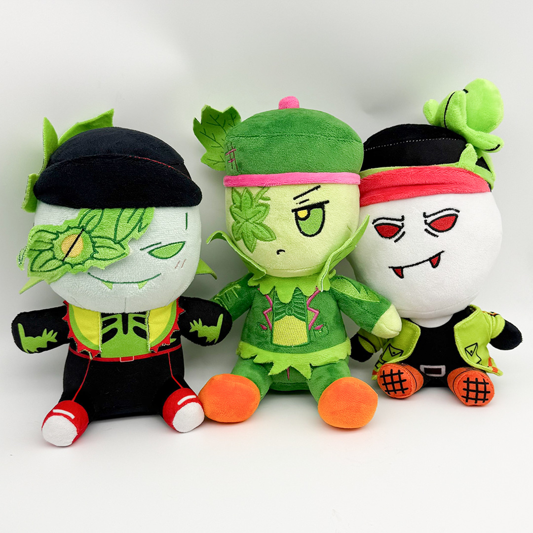 Anime Cosplay Event - Funny Game Green Radishes Plushies Griefer