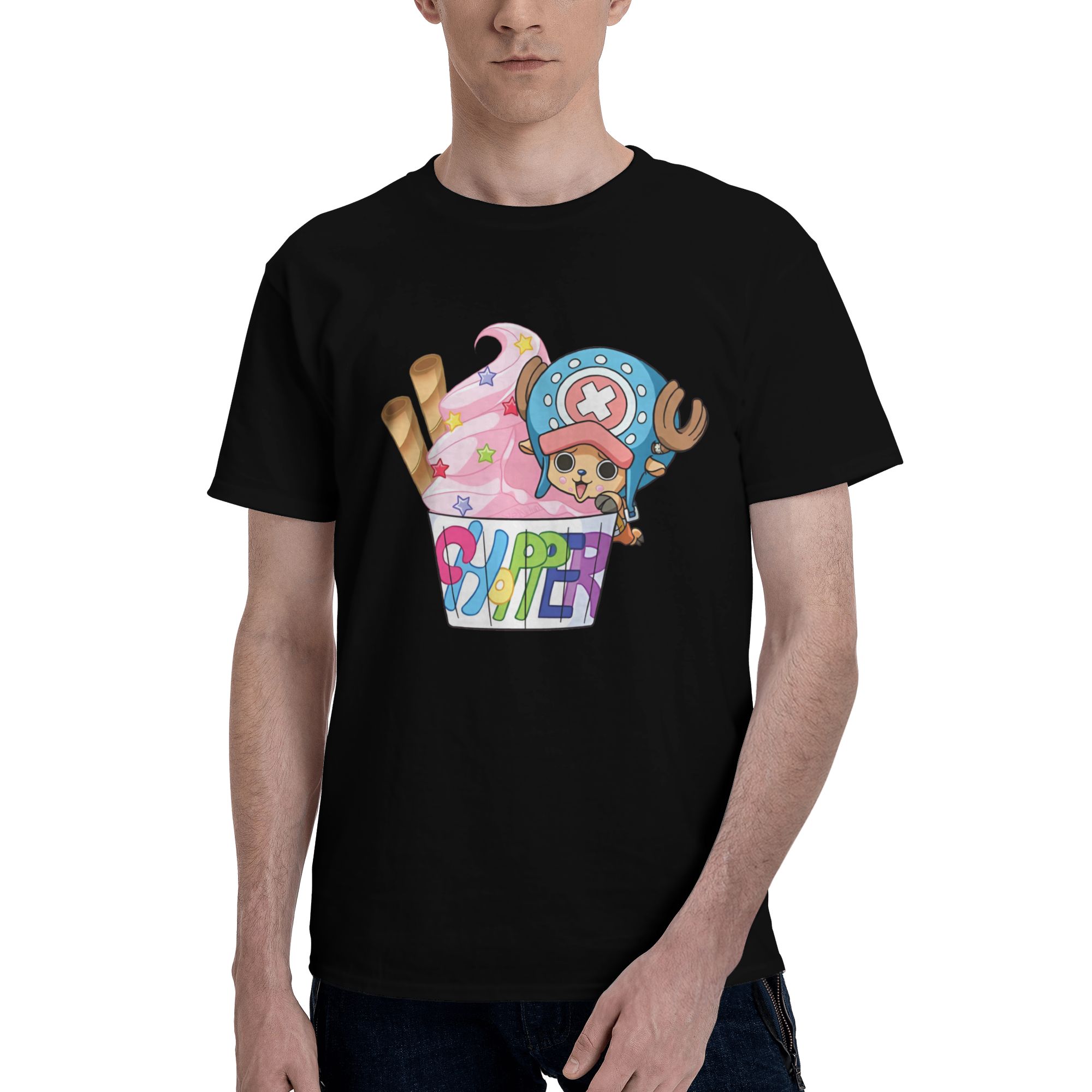 Anime Cosplay Male Ideas - Male One P-Pieces Tonys Choppers T-Shirt