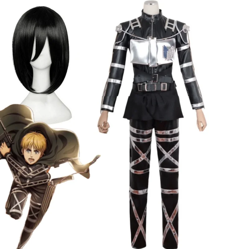 Anime Cosplay Armor - CosplayEren Jaeger Levi Cosplay Costume Mikasa