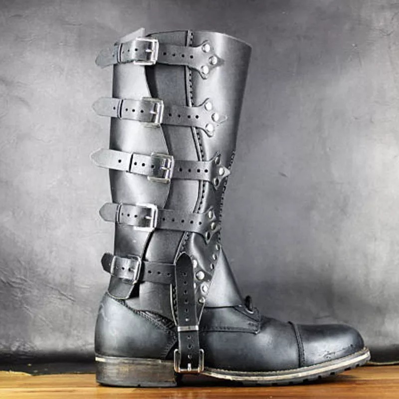 Medieval Leg Shin Guards Knigh - مراجعة Anime Cosplay Armor وسعره