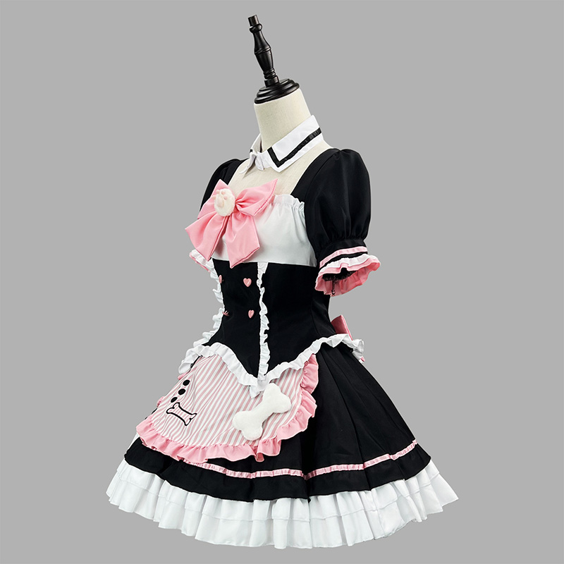 S-5XL Cute Lolita Cat Maid Dre - مراجعة Anime Cosplay Cat وسعره