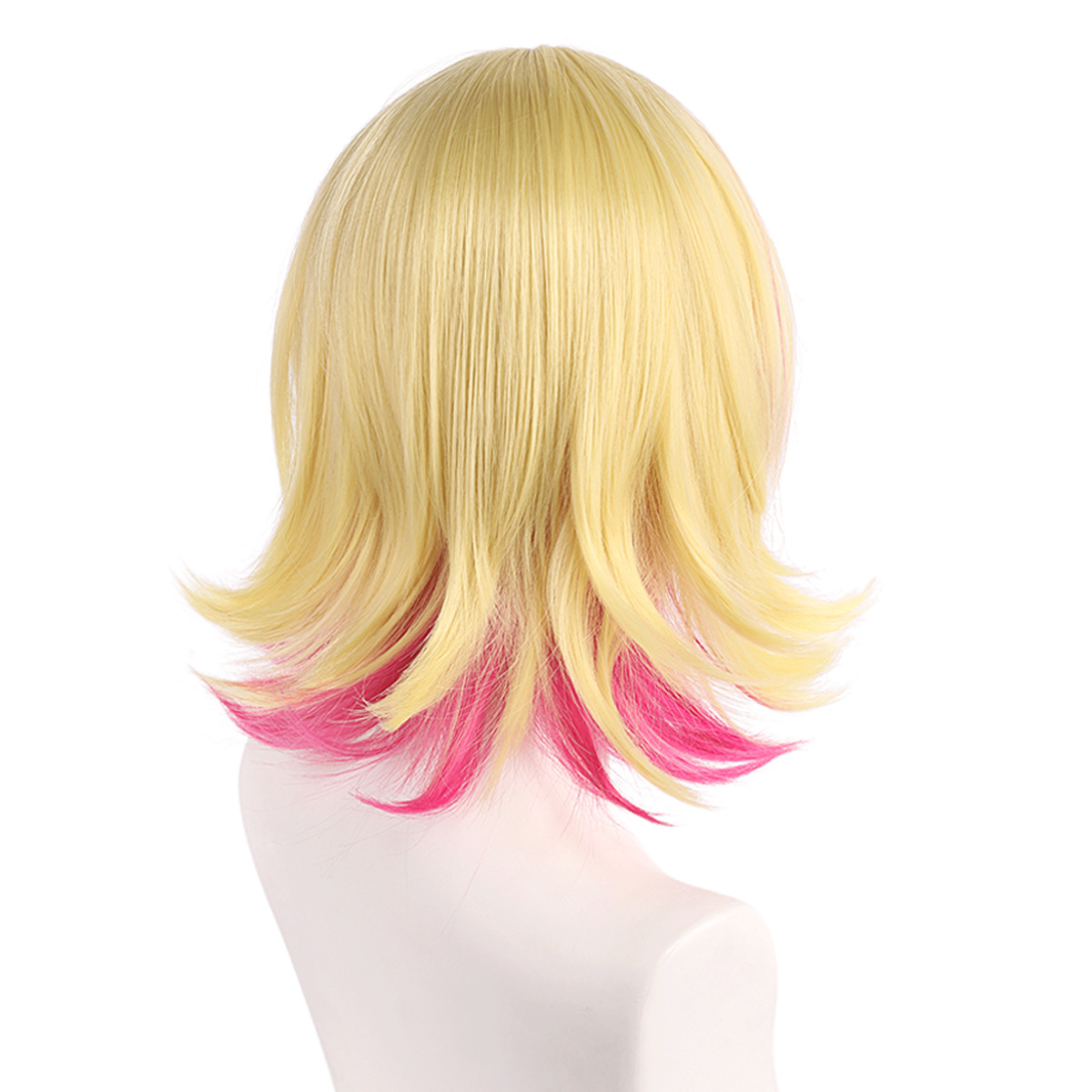 Synthetic Cosplay Wig Short Bl - مراجعة Anime Cosplay Duo وسعره