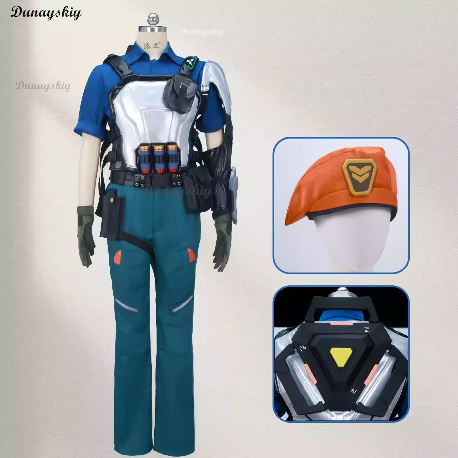 Brimstone Cosplay Costume from - مراجعة Anime Cosplay Event وسعره