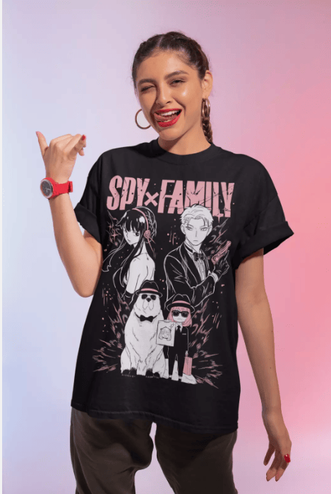 Spy X Family T-Shirt Loid Anya - مراجعة Spy Family Outfit وسعره