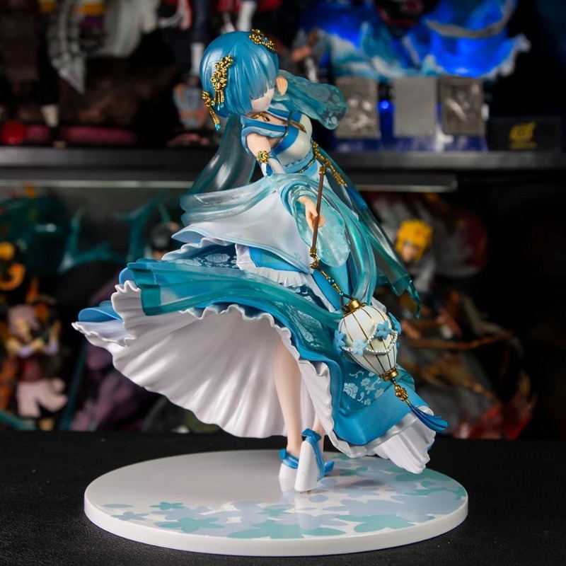 Hanfu Rem ReZERO Starting Life - مراجعة Anime Cosplay Rem وسعره