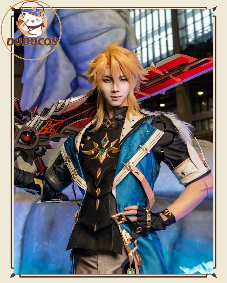 IN STOCK Varka Cosplay Costume - مراجعة Anime Cosplay Armor وسعره