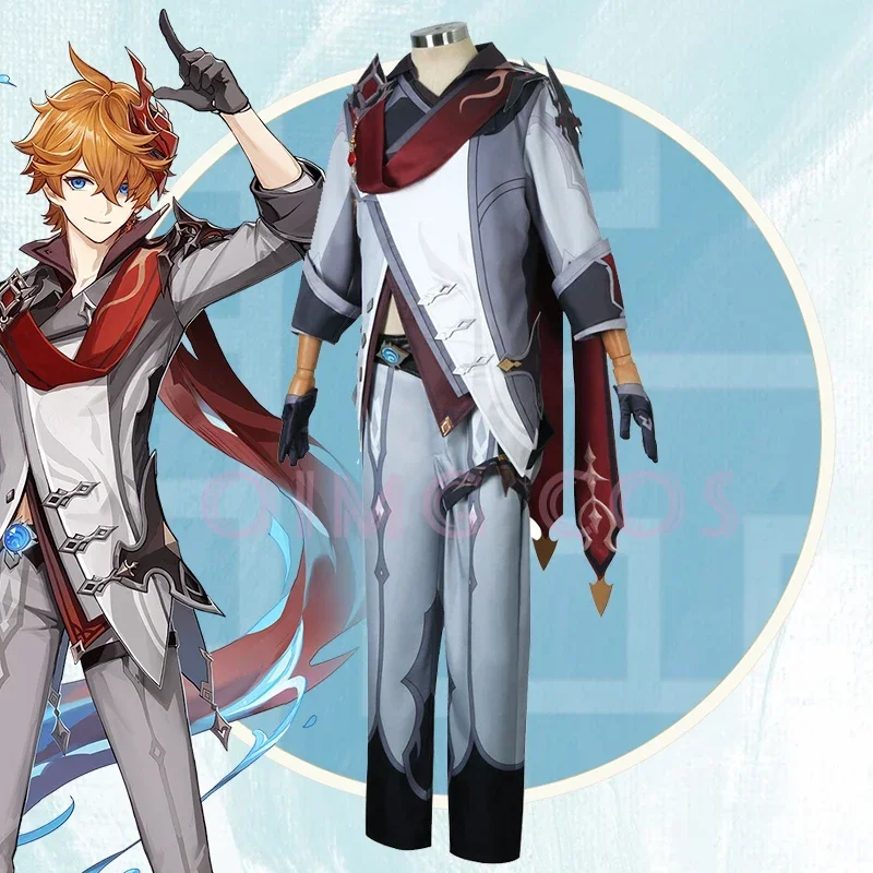 Genshin Impact Tartaglia Cospl - مراجعة Cosplay Anime Top وسعره