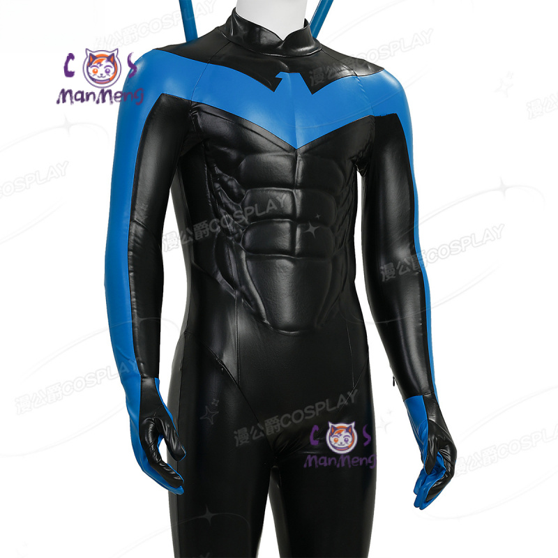 New Robin Nightwing Cosplay Co - مراجعة Anime Cosplay With Mask وسعره