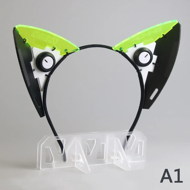 Cyberpunk Cosplay Mask Headban - مراجعة Anime Cosplay Cat وسعره