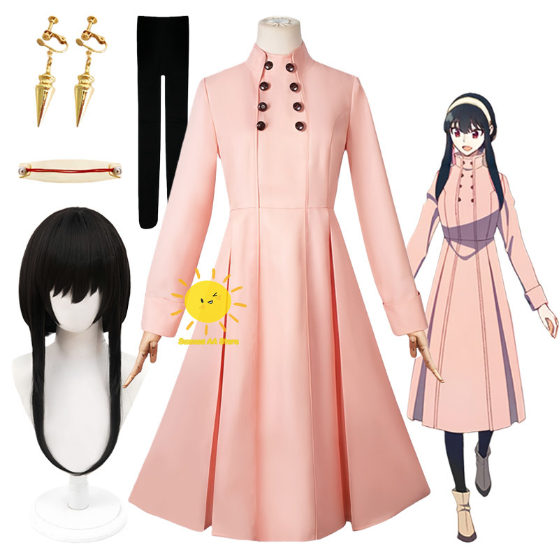 Anime Yor Forger Cosplay Costu - مراجعة Anime Cosplay Yor Forger وسعره