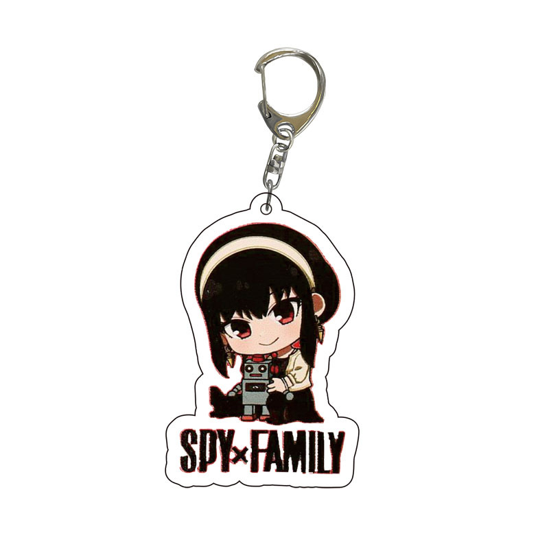 Spy x Family Acrylic Keychain  - مراجعة Anime Cosplay Yor Forger وسعره