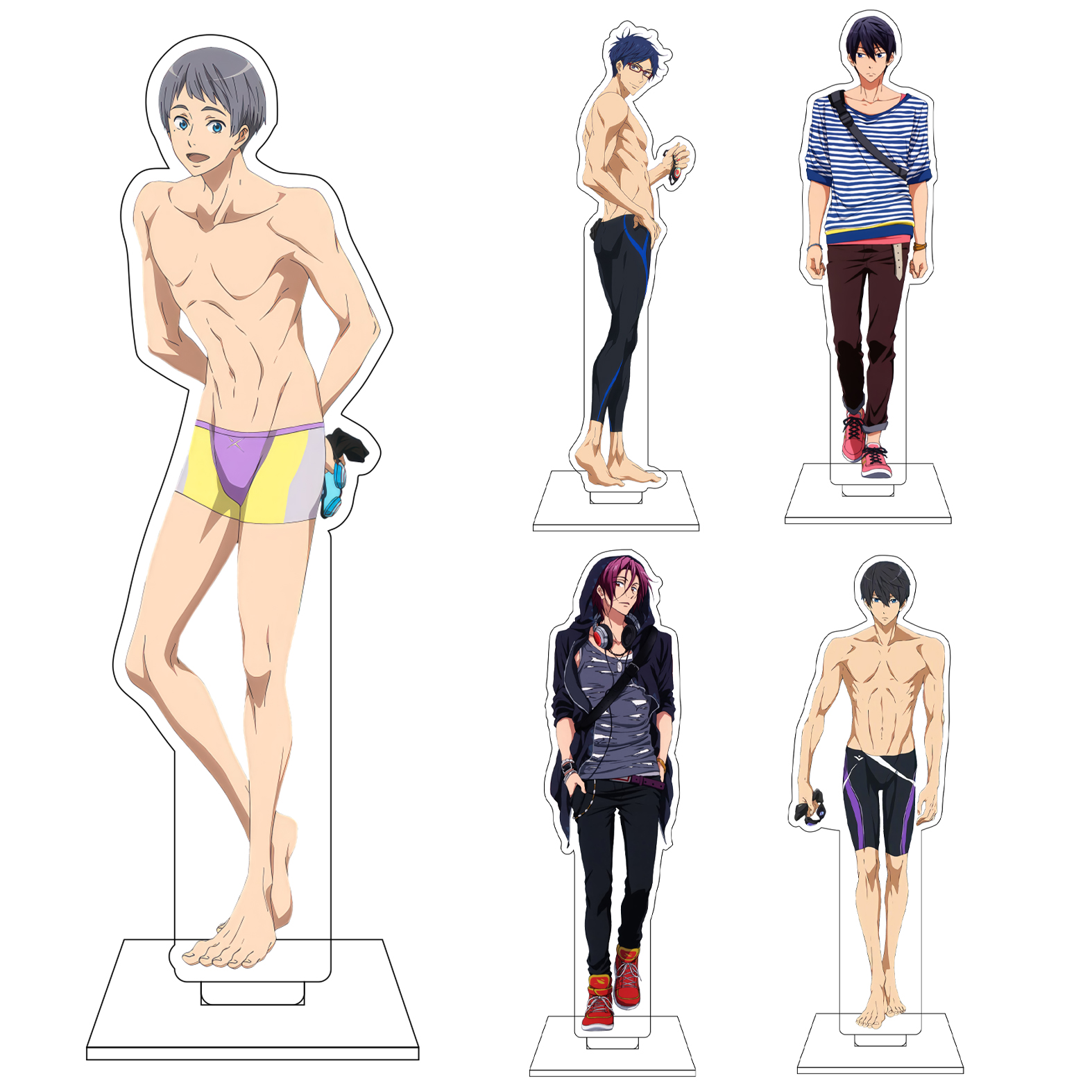 16CM Anime Free! Cosplay Acryl - مراجعة Anime Cosplay In Japan وسعره