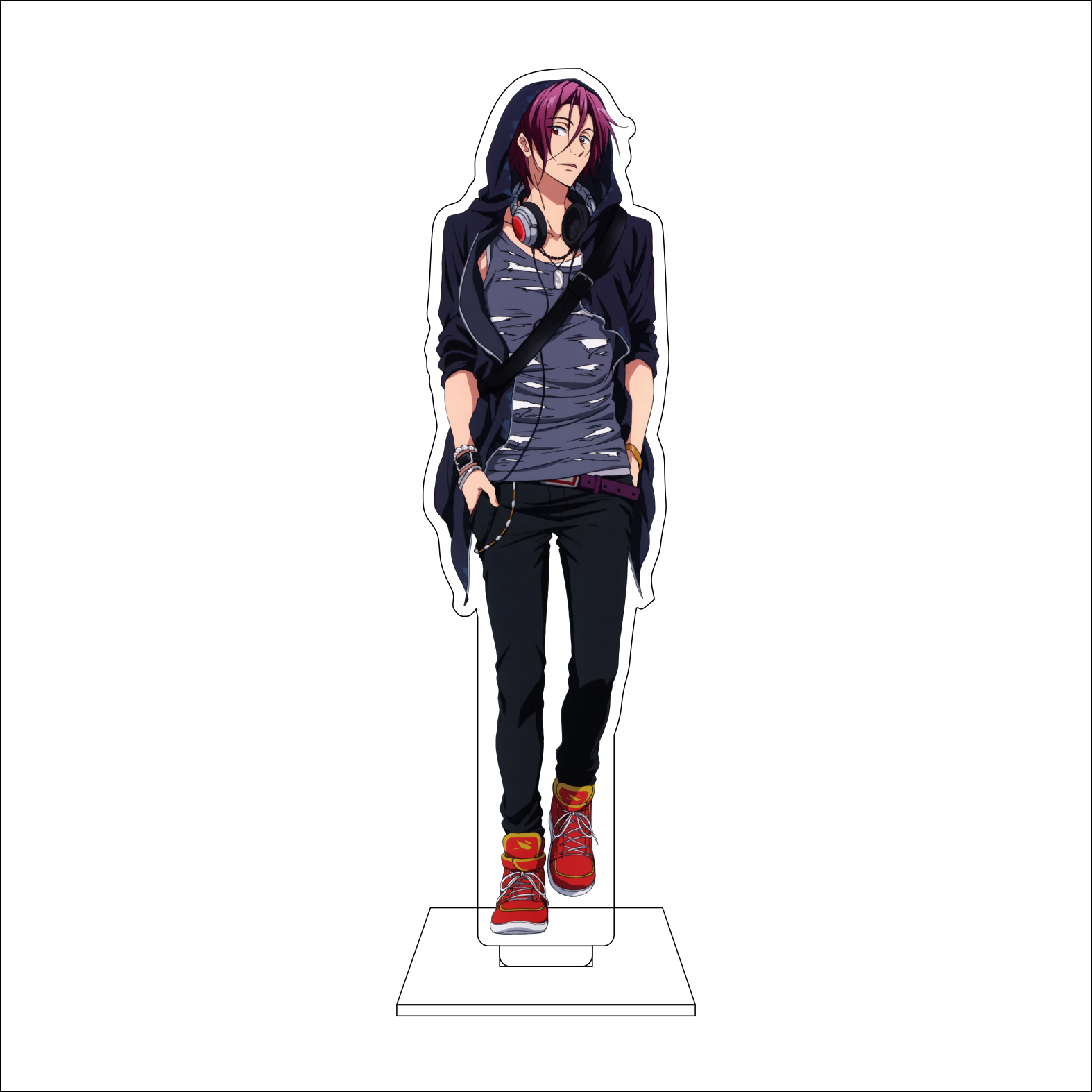 16CM Anime Free! Cosplay Acryl - مراجعة Anime Cosplay In Japan وسعره