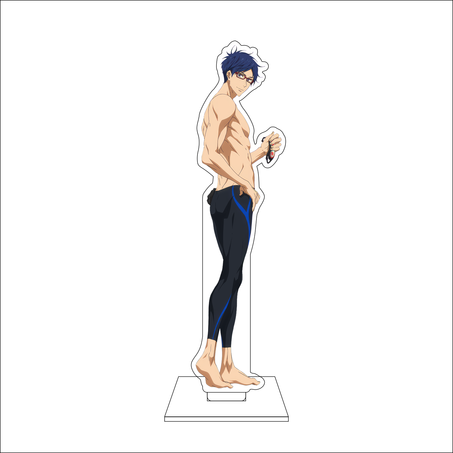 16CM Anime Free! Cosplay Acryl - مراجعة Anime Cosplay In Japan وسعره