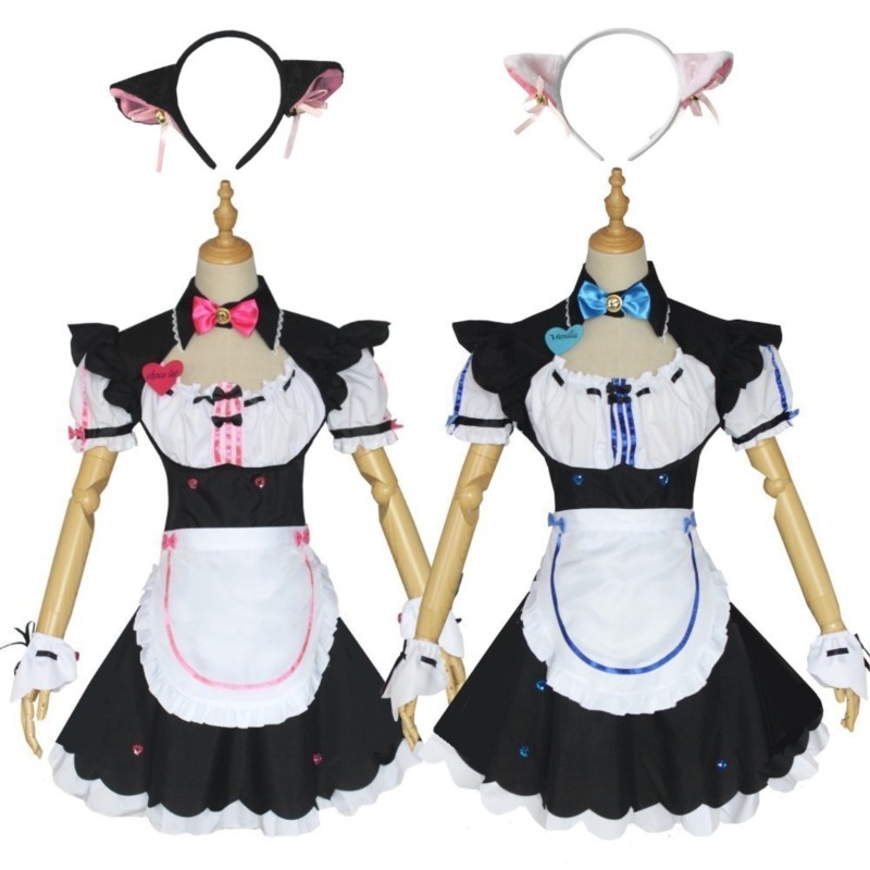 NEKOPARA Vanilla Chocola Cospl - مراجعة Anime Cosplay Cat وسعره