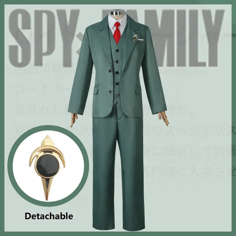Loid Forger Cosplay Costume An - مراجعة Spy Family Outfit وسعره