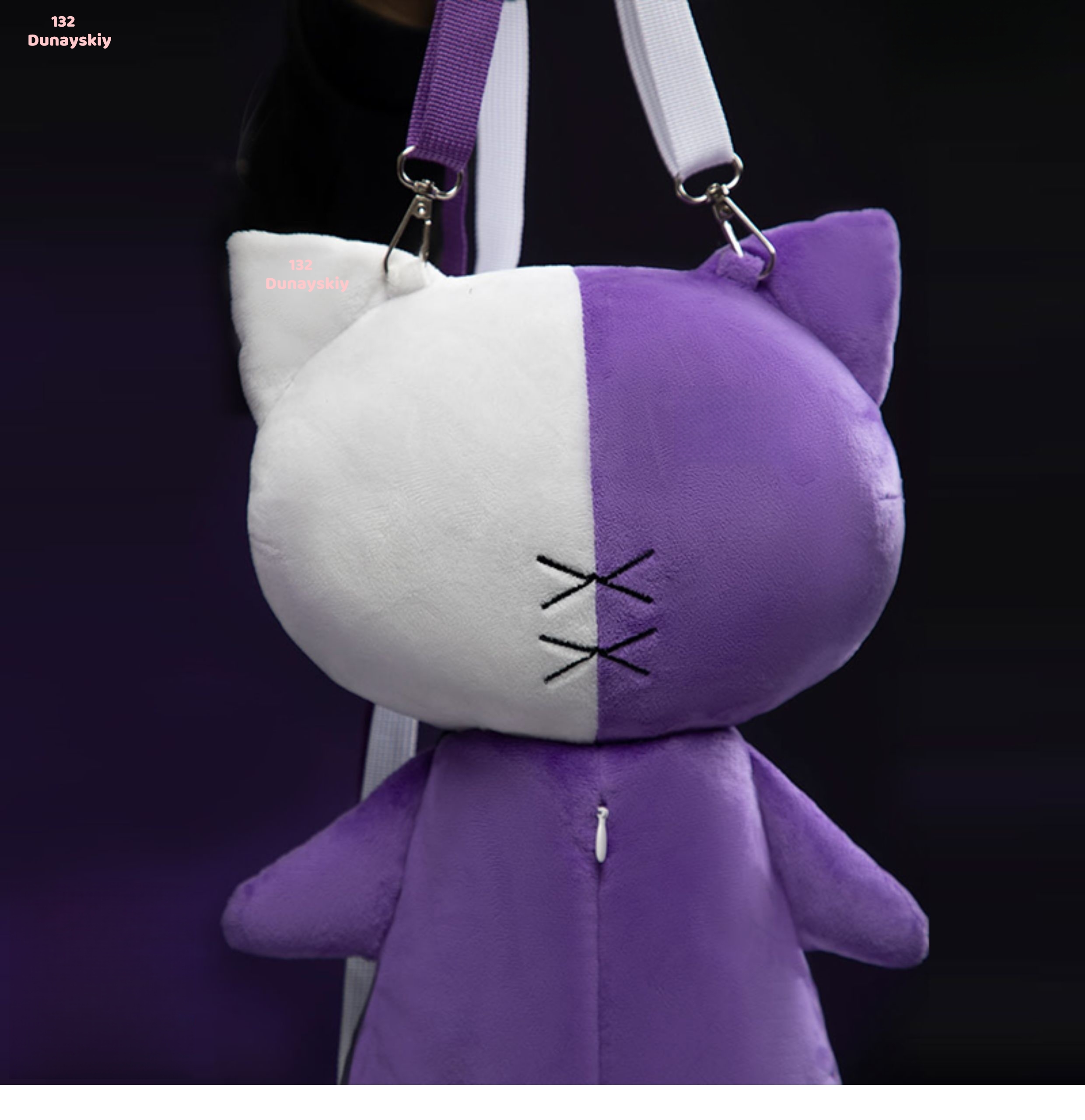 Anarchy Skull Cat Crossbody Ba - مراجعة Anime Cosplay Cat وسعره