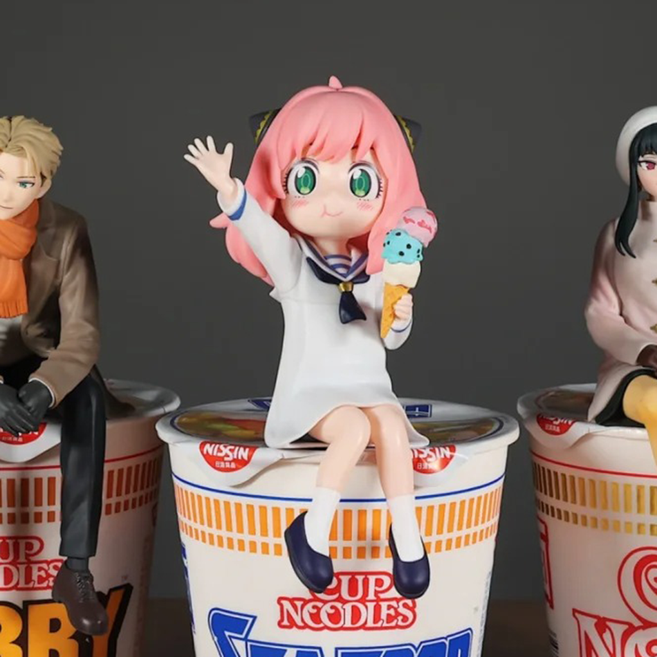 15CM Anime Figure SPY×FAMILY A - مراجعة Anime Cosplay Yor Forger وسعره