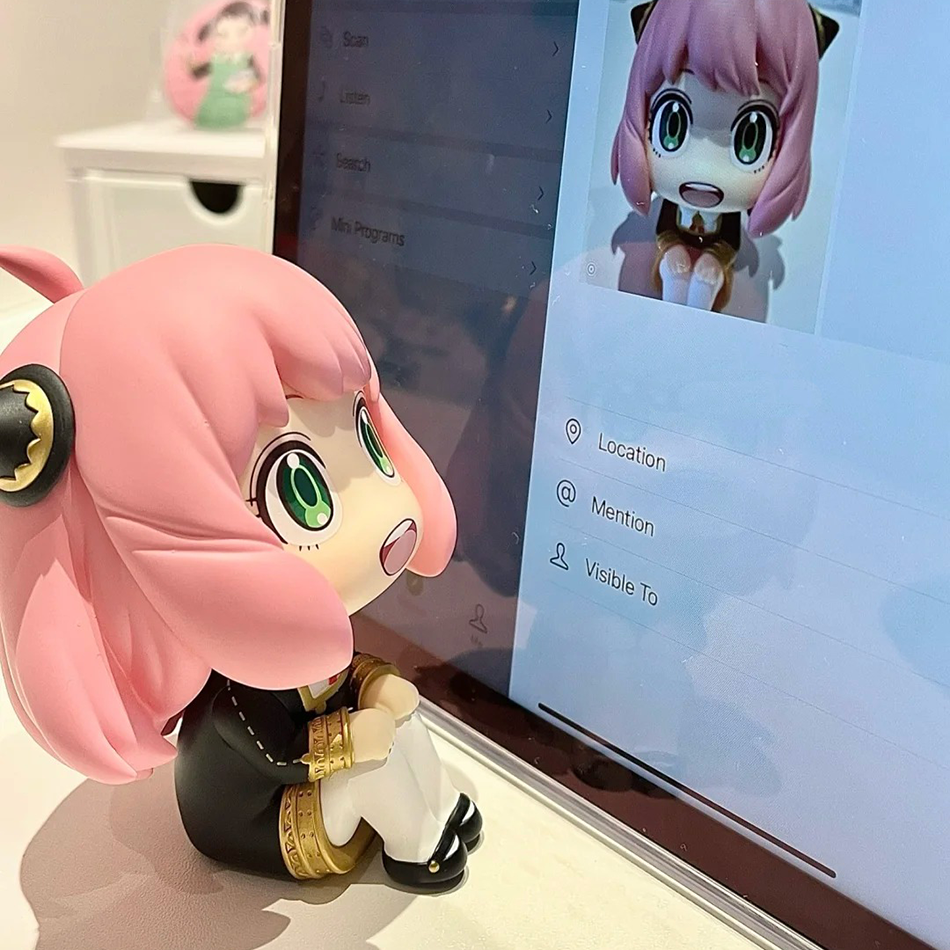 15CM Anime Figure SPY×FAMILY A - مراجعة Anime Cosplay Yor Forger وسعره