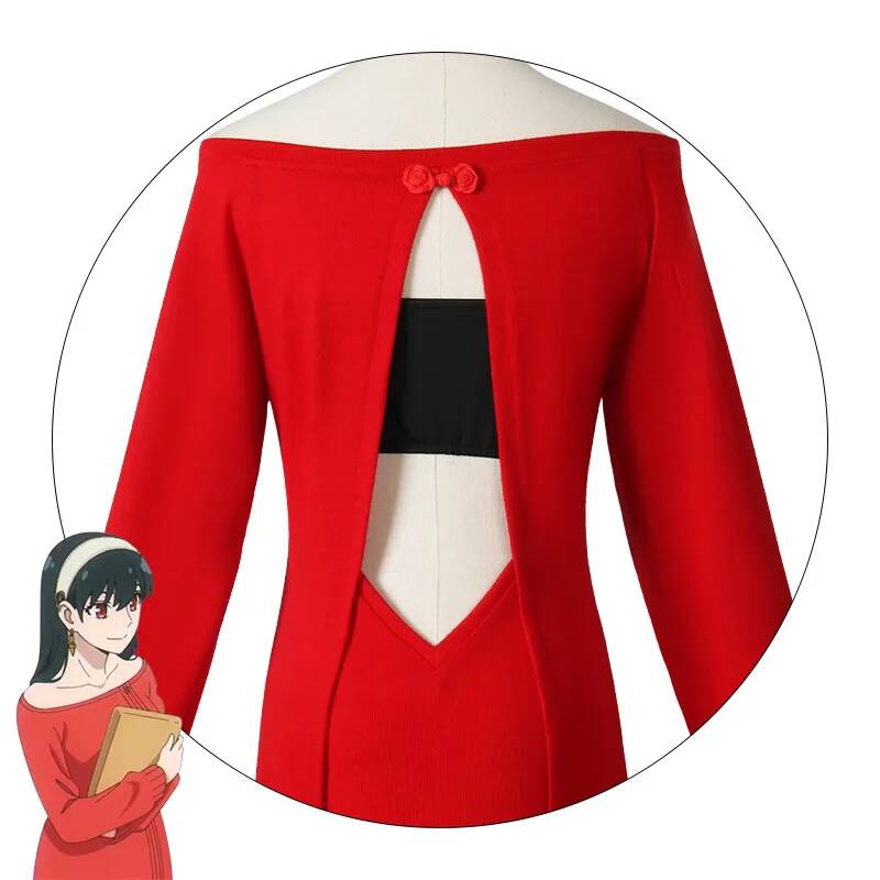 Anime FAMILY Cosplay Yor Forge - مراجعة Anime Cosplay Yor Forger وسعره