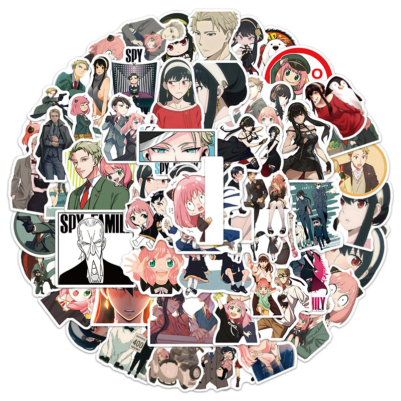 60pcs Set Spy Family Anime Spy - مراجعة Anime Cosplay Yor Forger وسعره