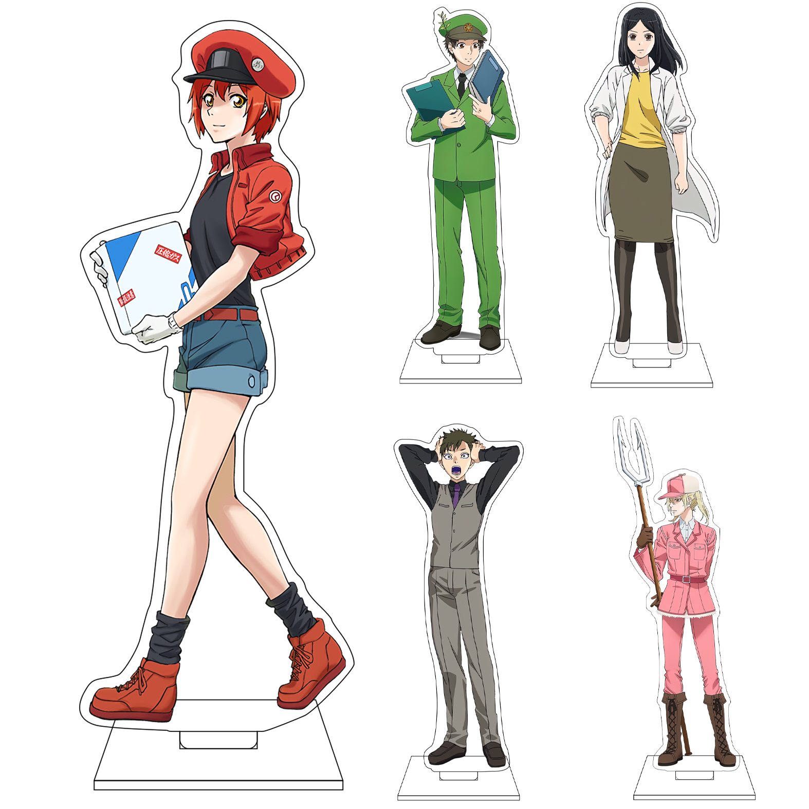 16CM Anime Cells at Work! Cosp - مراجعة Anime Cosplay In Japan وسعره