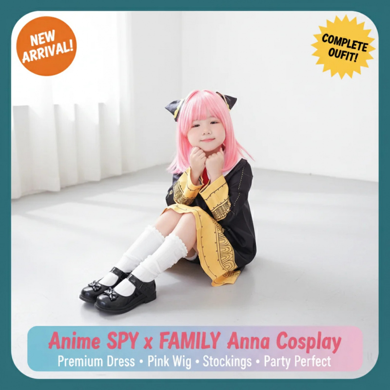 ▶❤Anime SPY X FAMILY Anya Forg - مراجعة Spy Family Outfit وسعره