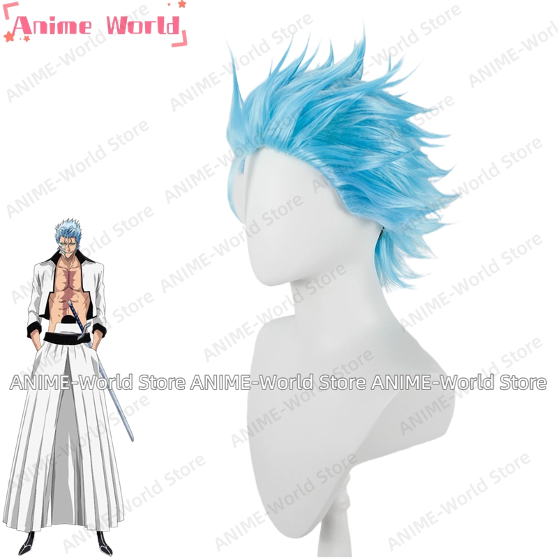 《Custom Size》Anime Grimmjow Ja - مراجعة Anime Cosplay With Mask وسعره
