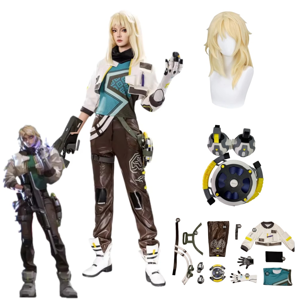 Deadlock Cosplay Costume Props - مراجعة Anime Cosplay Outfits For Women وسعره