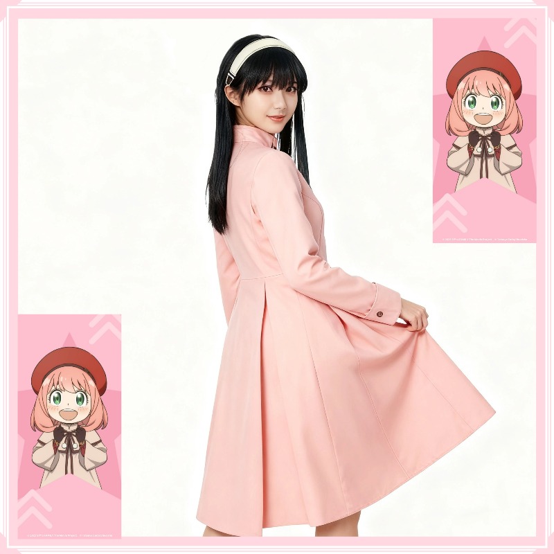 Japan Anmie Spy X Family Forge - مراجعة Anime Cosplay Yor Forger وسعره