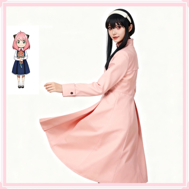 Japan Anmie Spy X Family Forge - مراجعة Anime Cosplay Yor Forger وسعره