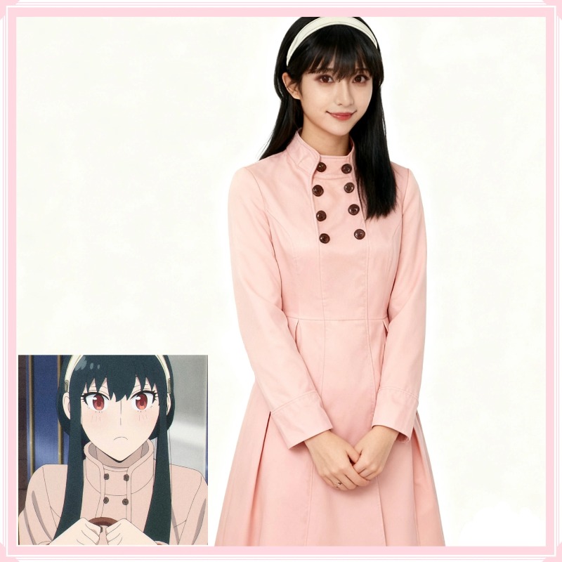 Japan Anmie Spy X Family Forge - مراجعة Anime Cosplay Yor Forger وسعره
