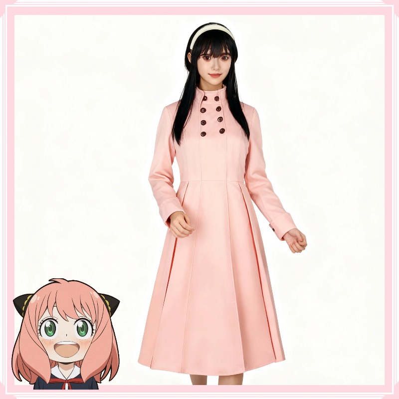 Japan Anmie Spy X Family Forge - مراجعة Anime Cosplay Yor Forger وسعره