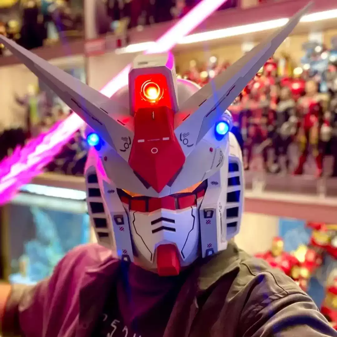 Anime Cosplay Mecha Helmet Rea - مراجعة Anime Cosplay Armor وسعره