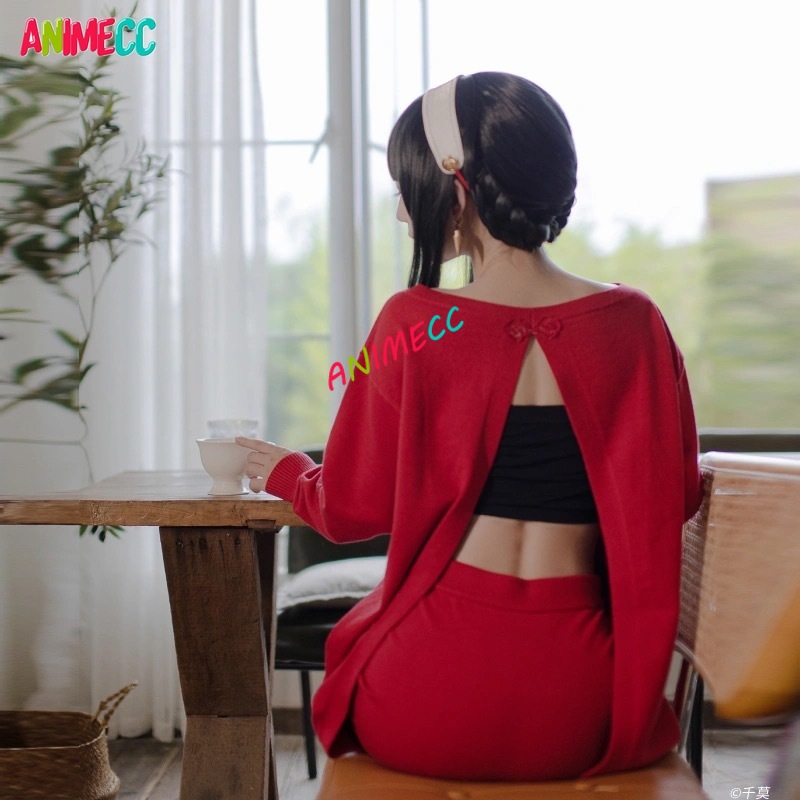 ANIMECC in Stock Yor Forger Co - مراجعة Anime Cosplay Yor Forger وسعره