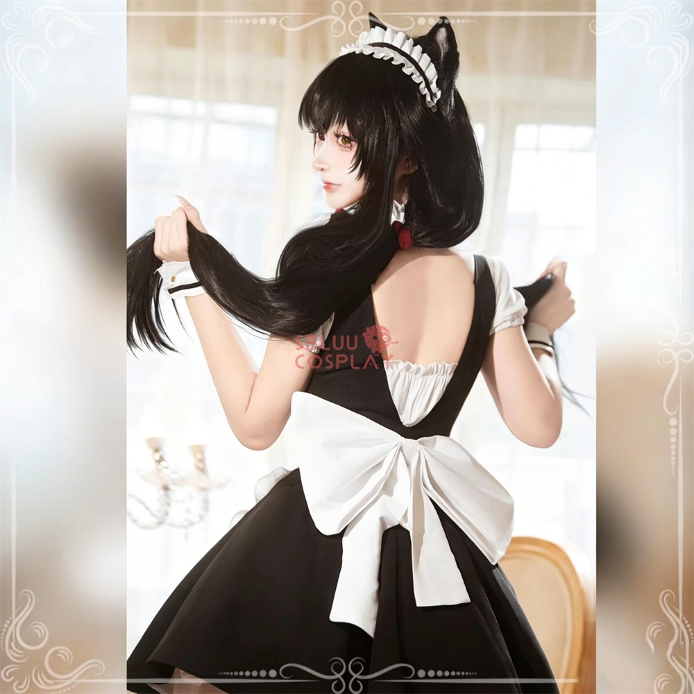 SBluuCosplay Tokisaki Kurumi C - مراجعة Anime Cosplay Cat وسعره