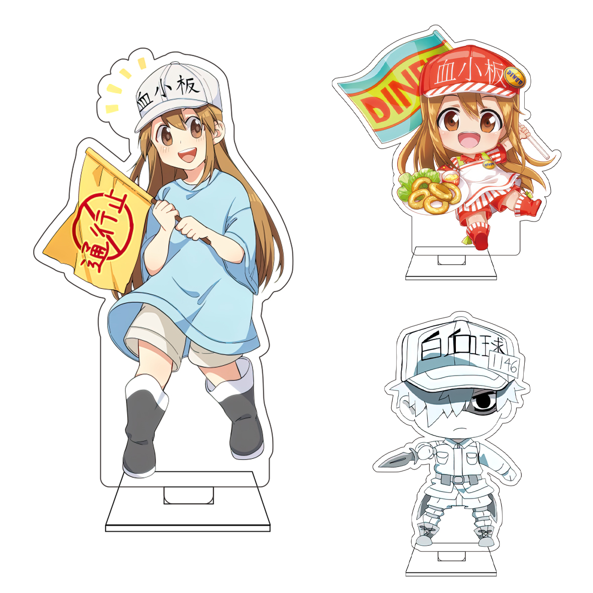 10CM Anime Cells at Work! Cosp - مراجعة Anime Cosplay In Japan وسعره