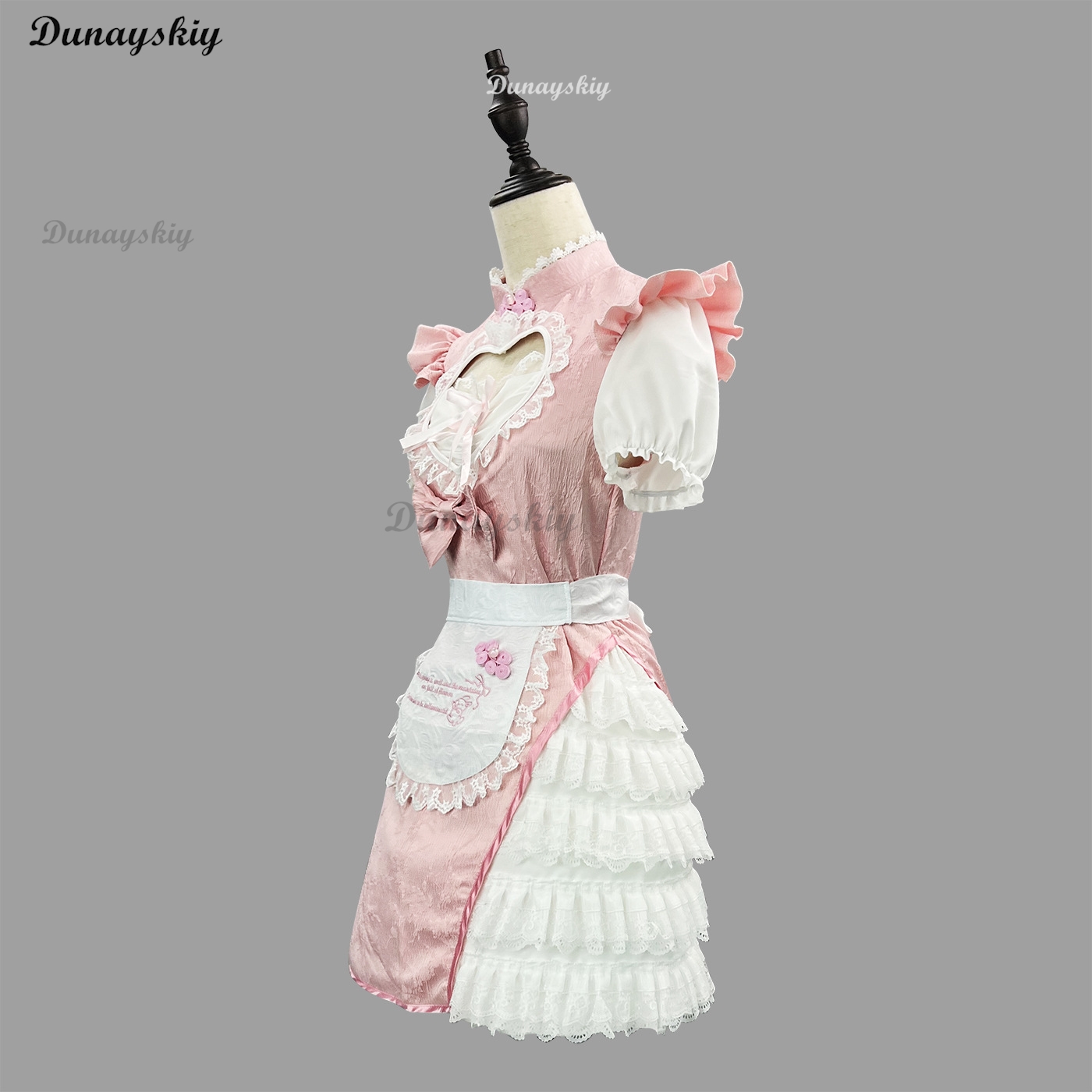 2025 New Pink Modern Cheongsam - مراجعة Anime Cosplay Event 2025 وسعره