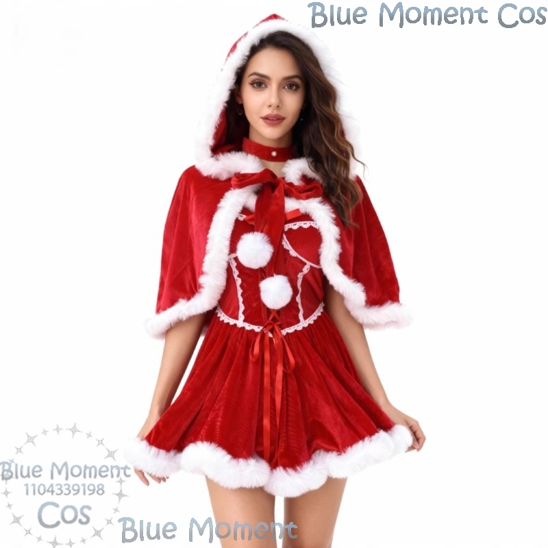 2025 Christmas Red Dress White - مراجعة Anime Cosplay Event 2025 وسعره