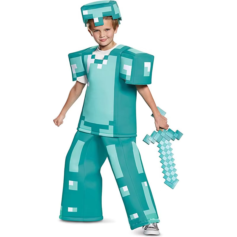 NEW Kids Cosplay Diamond Armor - مراجعة Anime Cosplay Armor وسعره