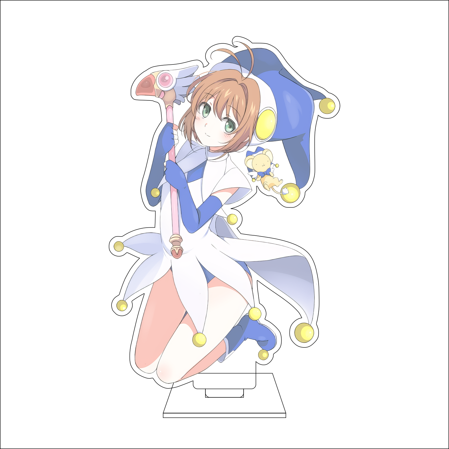 16CM Anime Cardcaptor Sakura C - مراجعة Anime Cosplay In Japan وسعره
