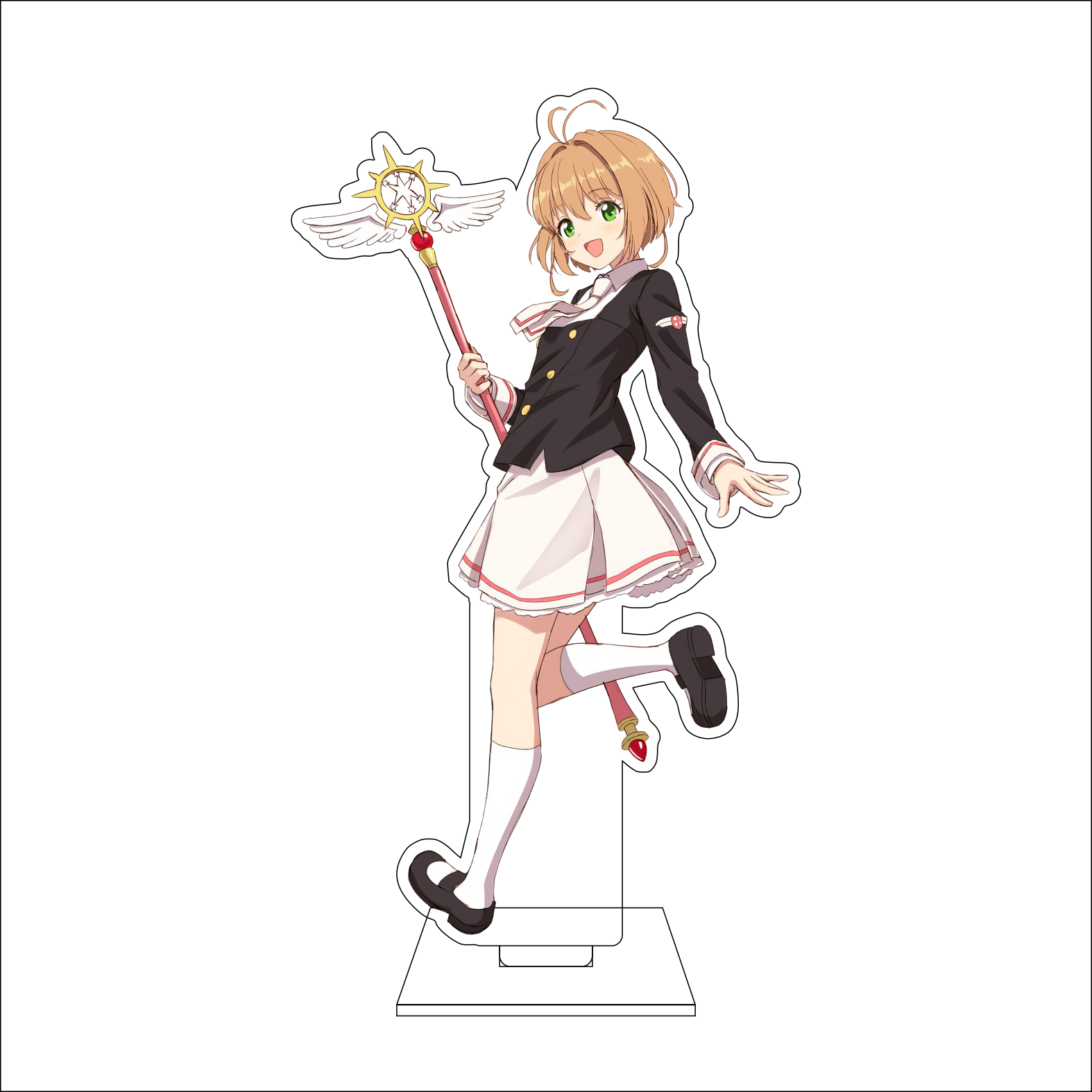 16CM Anime Cardcaptor Sakura C - مراجعة Anime Cosplay In Japan وسعره