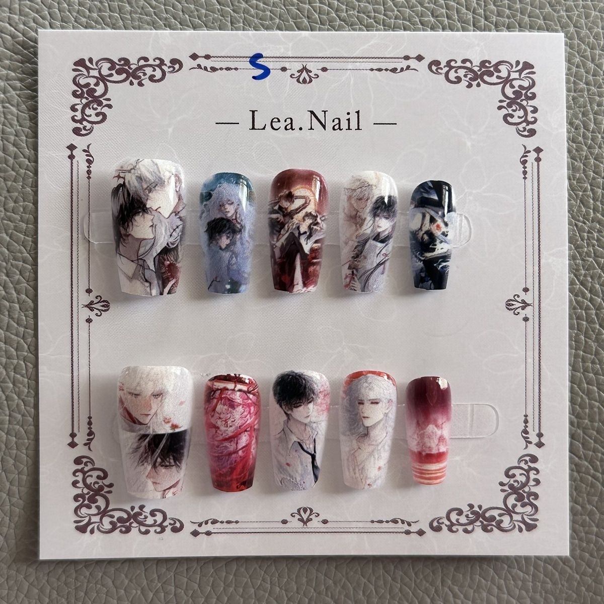 Death of The Game Nail Art Dec - مراجعة Anime Cosplay Armor وسعره