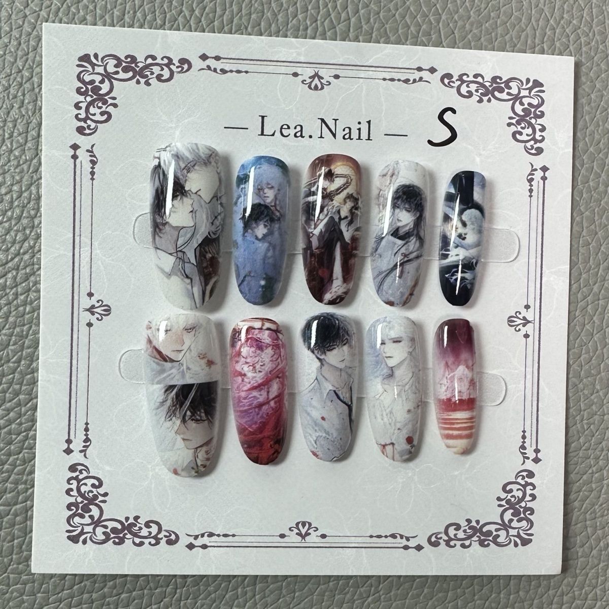 Death of The Game Nail Art Dec - مراجعة Anime Cosplay Armor وسعره