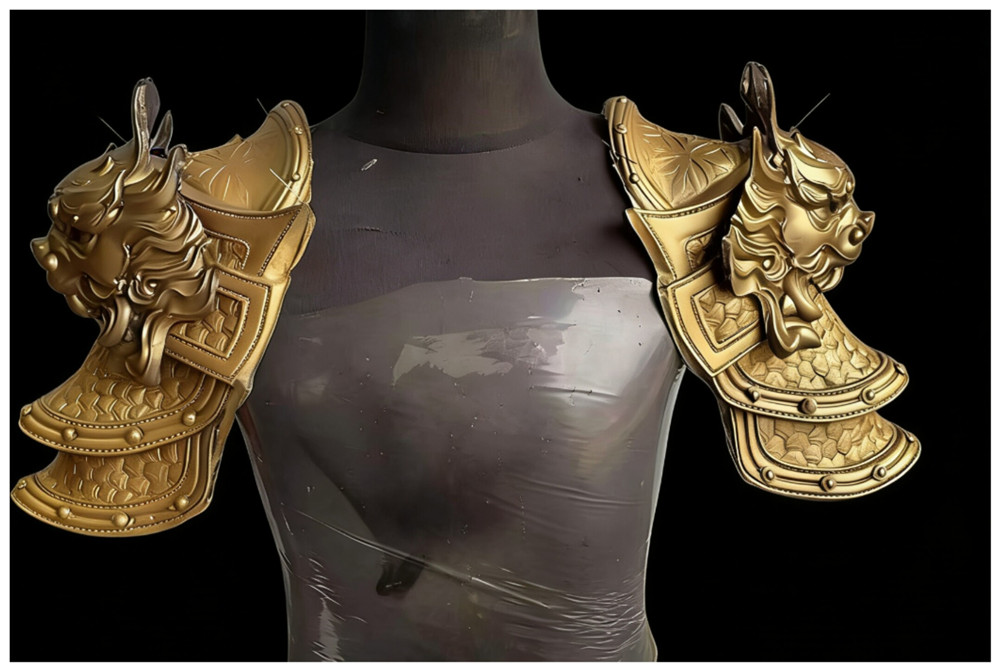 Anime Cosplay Vintage Shoulder - مراجعة Anime Cosplay Armor وسعره